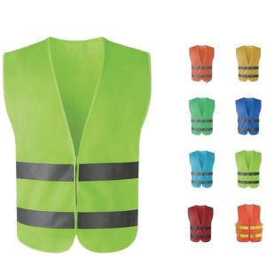 High Visibility Reflective Work Safety Vest