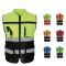 High Visibility Reflective Work Safety Vest