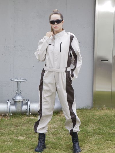 Source  Workwear Factory Work Coverall Jumpsuit  for Industrial Durable Safety Work Clothes