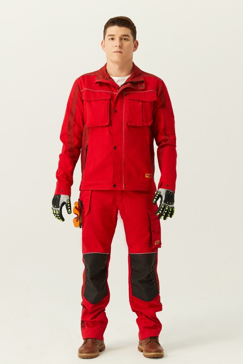 Work Clothes 65/35 T/C Canvas Jacket Workwear Jackets Construction