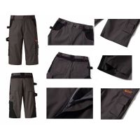 Grey Ripstop cargo shorts for Industrial workers