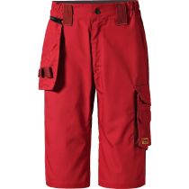 Red Ripstop cargo shorts for Warehouse workers