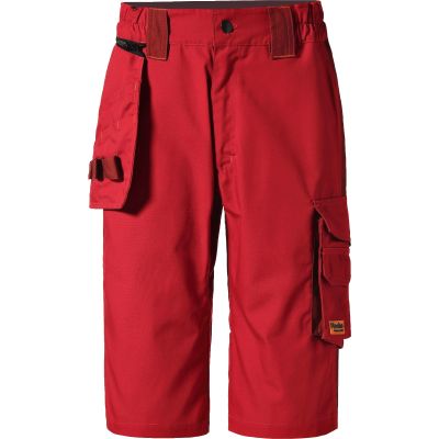 Red Ripstop cargo shorts for Warehouse workers