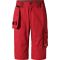 Red Ripstop cargo shorts for Warehouse workers