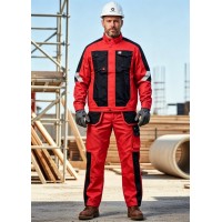 Factory Custom heavy-duty workwear work jacket and work pants for Industrial