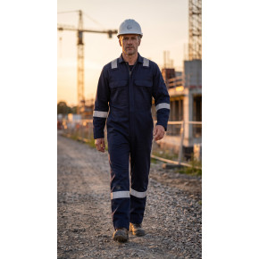 Direct Factory Custom LOGO Oil & Gas Work Coverall for Petroleum Industry