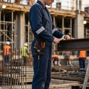 Direct Factory Custom LOGO Oil & Gas Work Coverall for Petroleum Industry