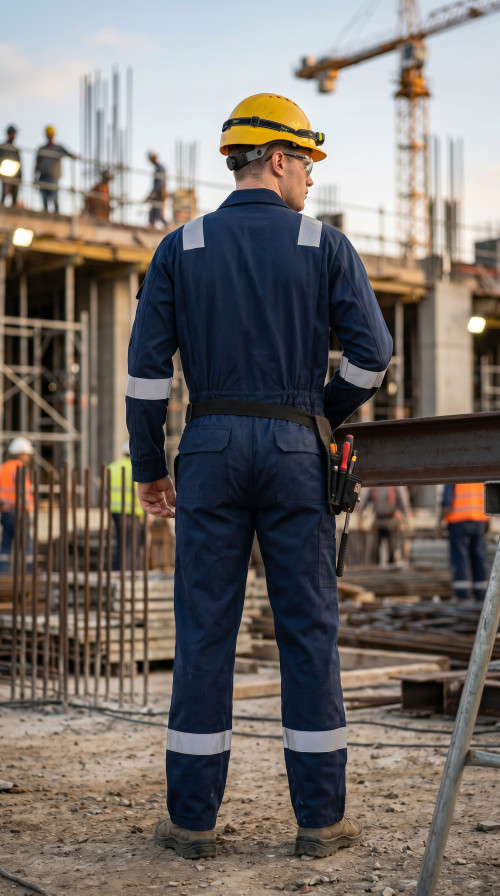 Direct Factory Custom LOGO Oil & Gas Work Coverall for Petroleum Industry