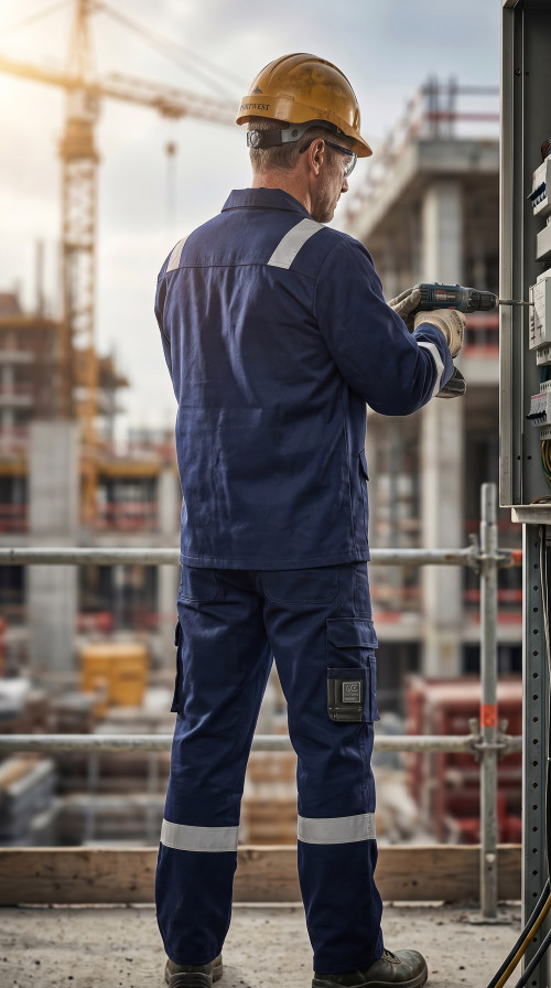 Direct Factory Custom LOGO Oil & Gas Work Coverall for Petroleum Industry