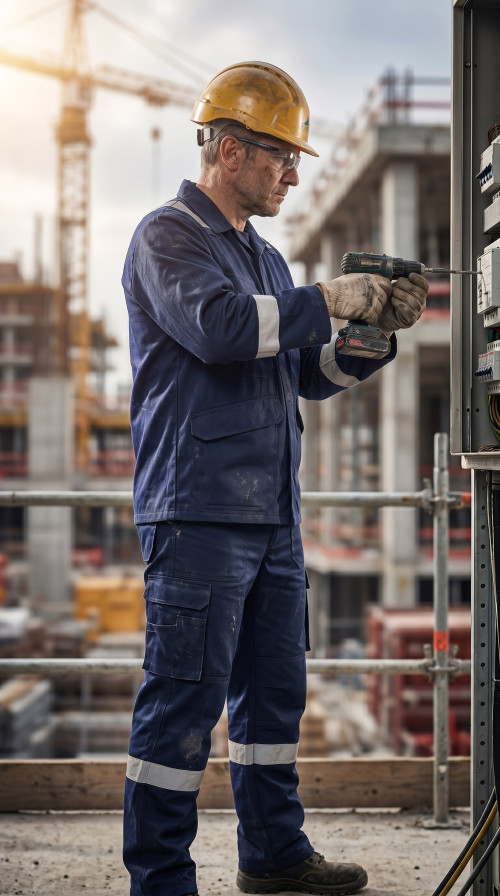 Direct Factory Custom LOGO Oil & Gas Work Coverall for Petroleum Industry