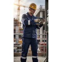 Direct Factory Custom LOGO Oil & Gas Work Coverall for Petroleum Industry