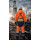 Hi-Vis Multi Norm Contrast FR Winter Jacket Direct Factory Custom LOGO Oil & Gas Work Coverall for Petroleum Industry
