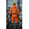 Hi-Vis Multi Norm Contrast FR Winter Jacket Direct Factory Custom LOGO Oil & Gas Work Coverall for Petroleum Industry