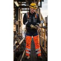 Direct Factory Custom LOGO Oil & Gas Work Coverall for Petroleum Industry