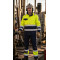 Modaflame Work Hi-Vis Multi Norm Contrast FR Jacket Direct Factory Custom LOGO Oil & Gas Work Coverall for Petroleum Industry