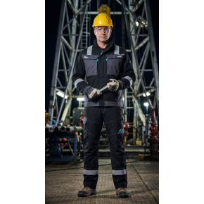 WX3 MODAFLAME WORK FR JACKET Direct Factory Custom LOGO Oil & Gas Work Coverall for Petroleum Industry