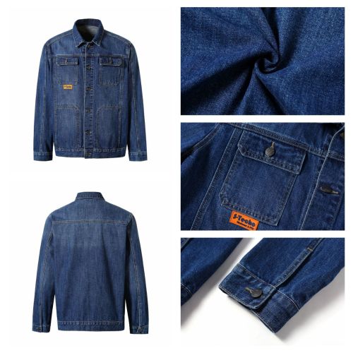 Chaqueta de trabajo de mezclilla Denim Janes