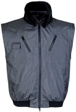 Chaqueta pilot de trabajo (azul y gris)
