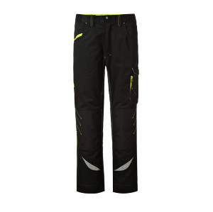 Pantalones cortos cargo (negro y amarillo)