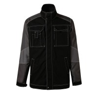 Chaqueta de trabajo ripstop de poliéster, algodón y elastano para hombre