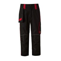 Pantalones de trabajo cortos de sarga poliéster y algodón