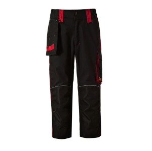 Pantalones de trabajo cortos de sarga poliéster y algodón