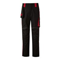 Pantalones de trabajo de sarga poliéster y algodón