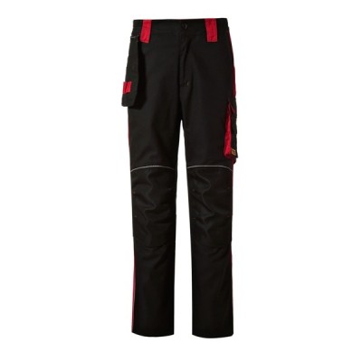 Pantalones de trabajo de sarga poliéster y algodón