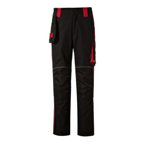 Pantalones de trabajo de sarga poliéster y algodón
