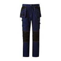 Pantalones de trabajo cargo de lona