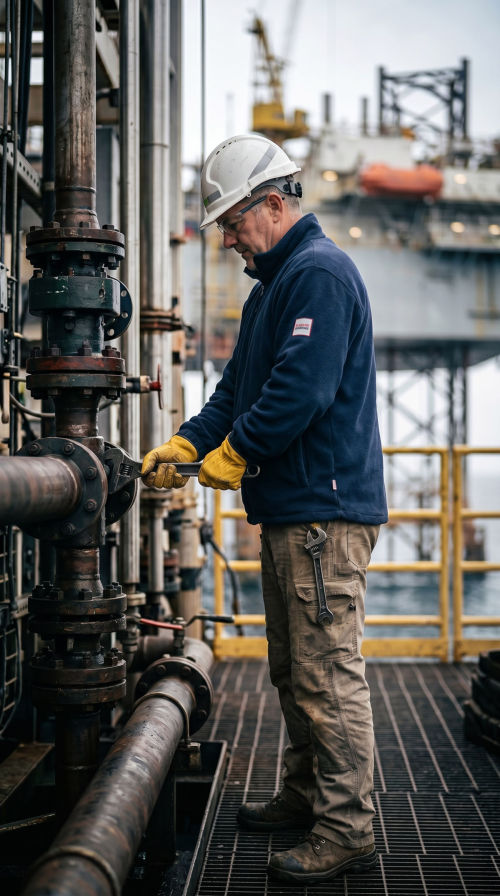 Огнестойкий комбинезон для нефтегазовой отрасли с логотипом на заказ