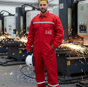 Fr Worker Clothes Flame Resistant High Visibility Workwear Fireproof Shipping Fr Coveralls