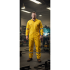 Custom Fireproof Cotton Industrial Work Clothes Hi Vis Reflective Safety Coverall
