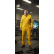 Flame-Resistant Work Overalls Uniforms Hi Vis Reflective Safety Protective Workwear Overalls