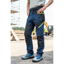 4 Way stretch work trousers with stretch fabric elastic workwear durable stretch breathable work pants