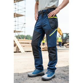 4 Way stretch cargo work pants with stretch fabric flexible durable stretch work trousers
