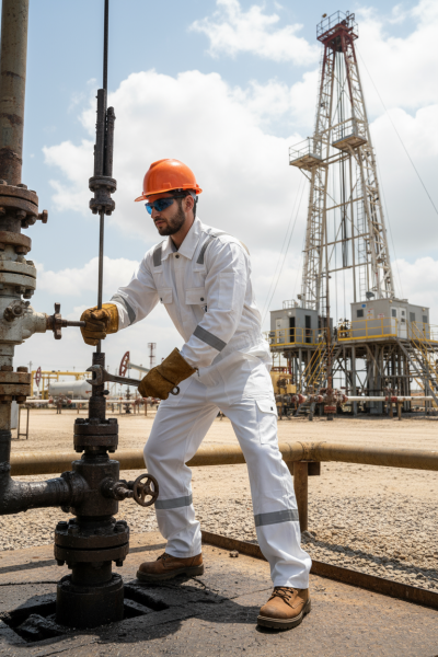 OEM Long Sleeve Coverall Work Coverall Jumpsuit  FR Anti-Static Maritime Coverall for Seamen