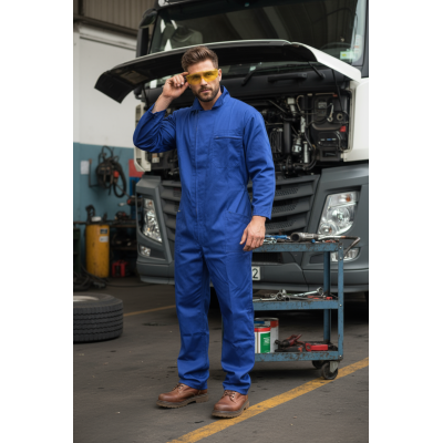OEM Safety Work Coverall Jumpsuit  WorkWear Customized Logo Overall Working Protection Suit