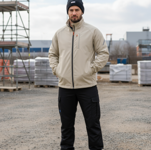 OEM Supply Multi-Pocket  Heavy-Duty Softshell Work Jacket  workwear jacket