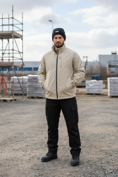 OEM Supply softshell work jacket Men's Jacket windproof waterproof workwear jacket