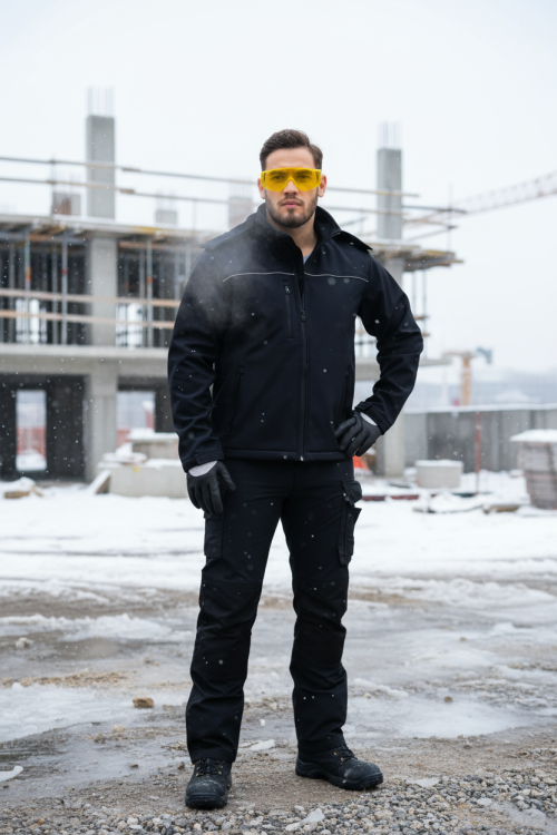 OEM Supply softshell work jacket Men's Jacket windproof waterproof workwear jacket