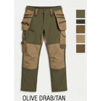 Spandex Stretch Construction Work Pants Durable Flexible Workwear Pants