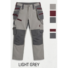 Flexible Stretch Mechanic Work Pants Multi Pockets Casual Work Trousers