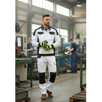 Mechanic Workwear Jacket & Trousers Safety Work Clothes