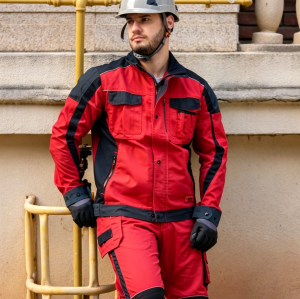 Factory Custom heavy-duty workwear work jacket and work pants for Industrial