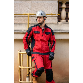 Manufacturer Custom high contrast work suit work jacket and work pants for Industrial