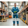 Custom Two-Tone Workwear Uniform Set  for Warehouse Logistics mechanic