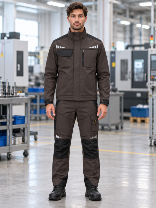 OEM workwear factory  ProFlex Multi-Pocket Workwear Set