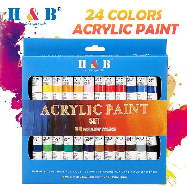 acrylic paint set