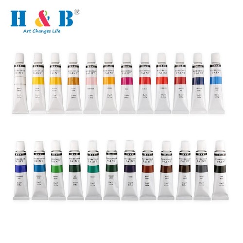 Chinese wholesale  professional watercolor paints set tubes